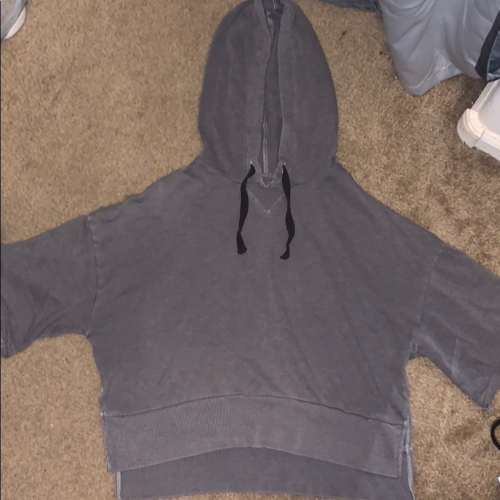 the lounge life short sleeve hoodie